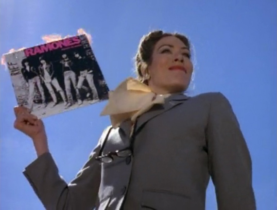 Mary Woronov in Rock 'N' Roll High School